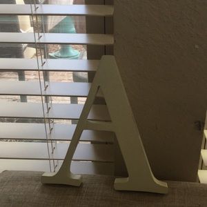 Pottery Barn Wooden Letter A